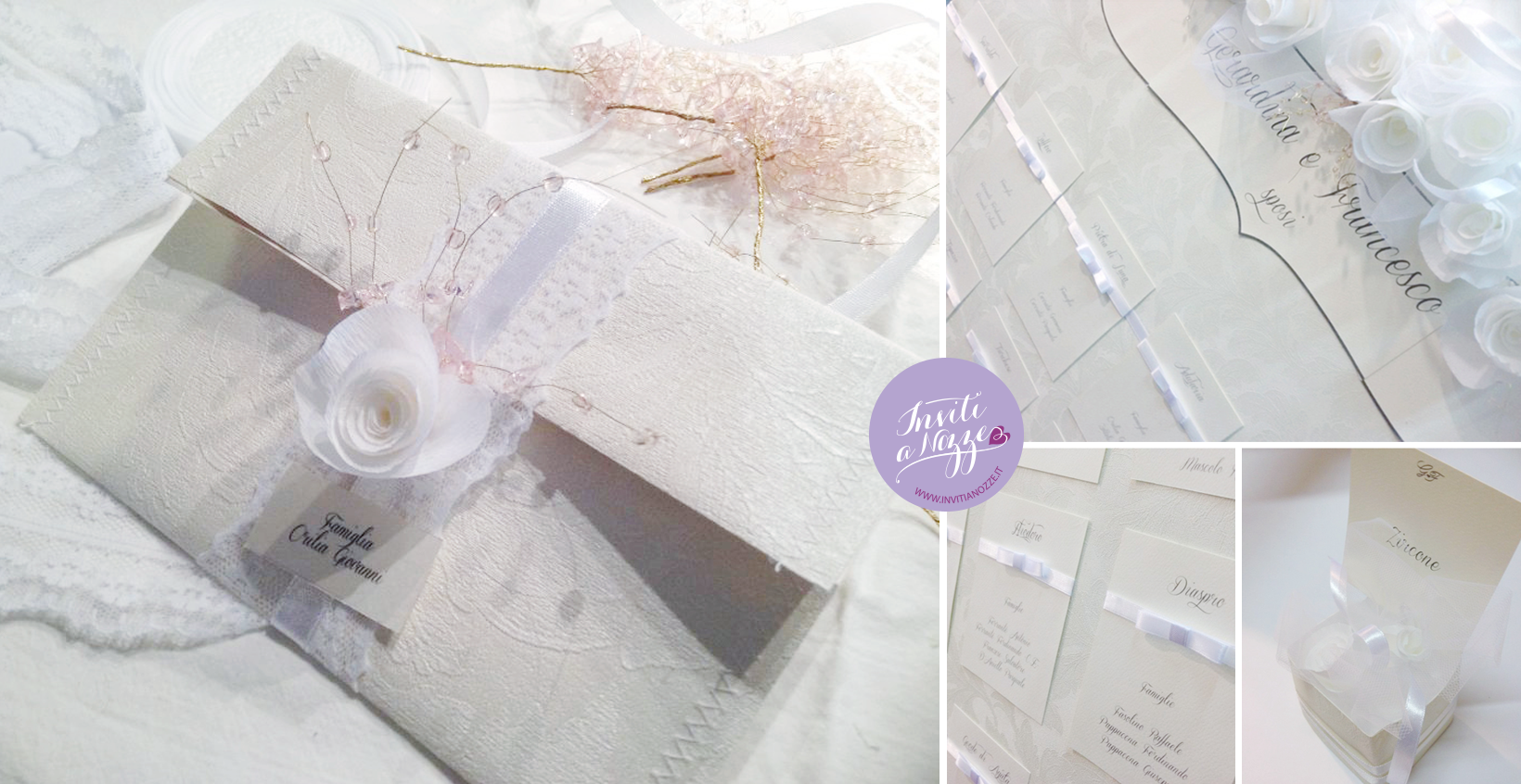 coordinato matrimonio white