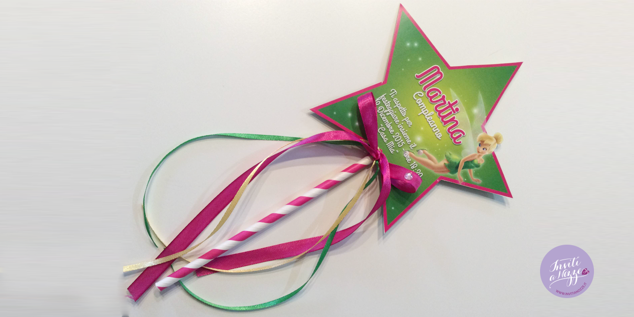 invito di compleanno trilly bacchetta magica