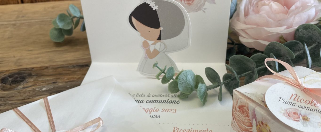 Prima comunione Girl pop-up