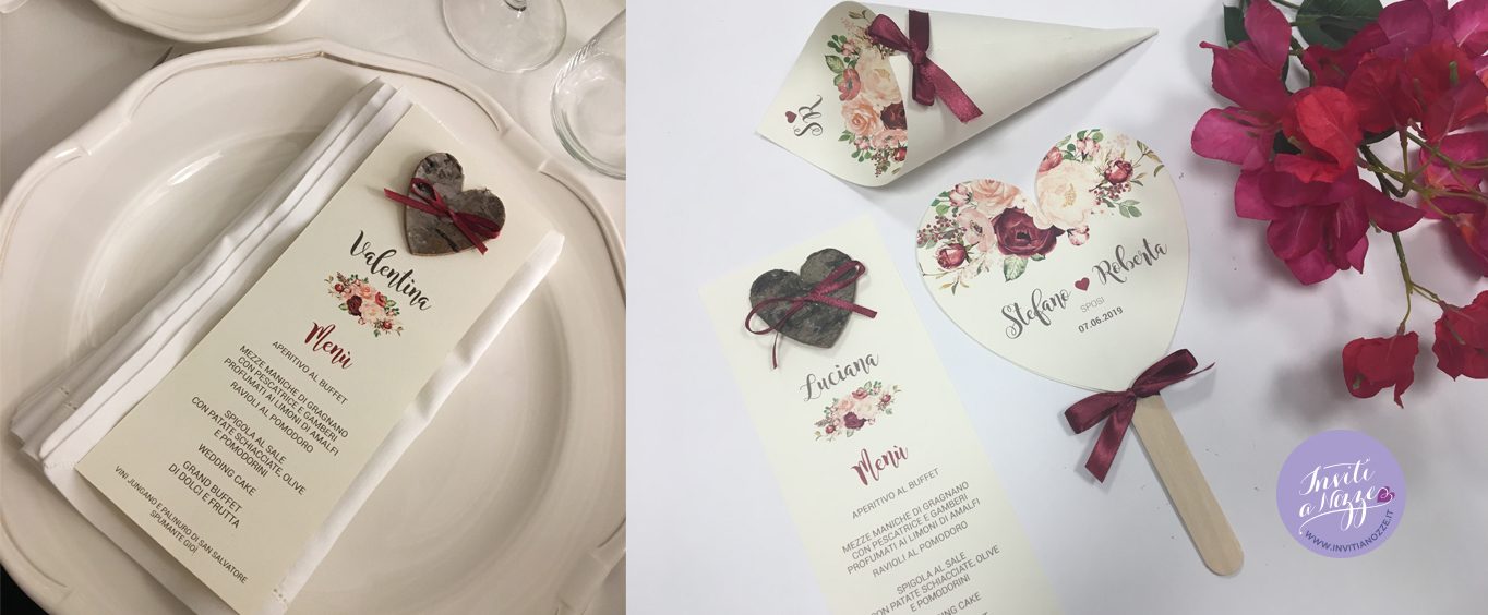 coordinato matrimonio color marsala