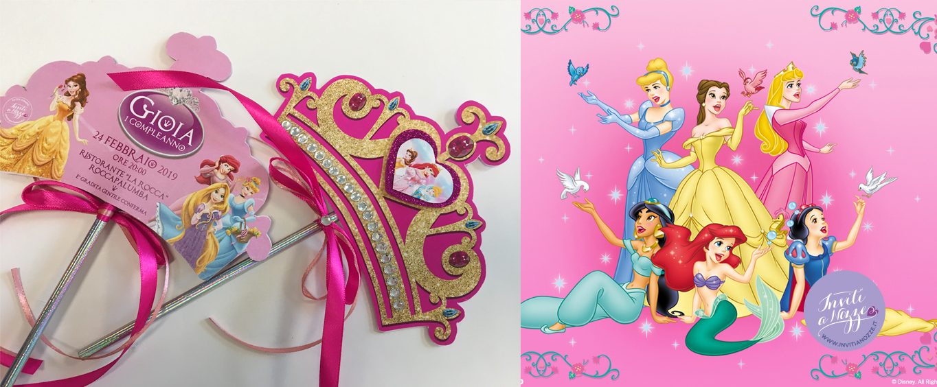 invito compleanno principesse disney – Inviti a nozze