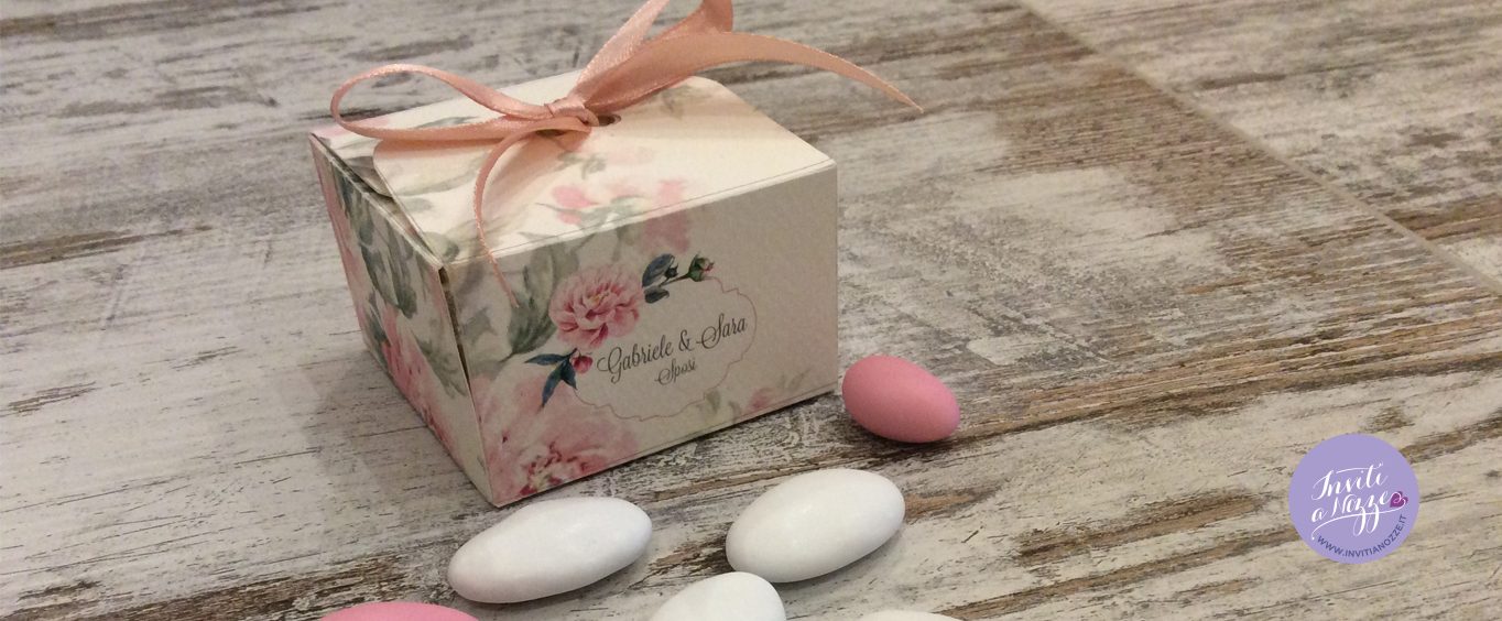 Mini box confetti vintage