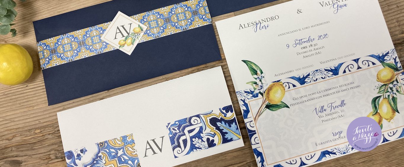 Partecipazione tema Amalfi e limoni