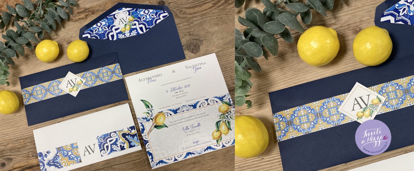 Partecipazione tema Amalfi e limoni