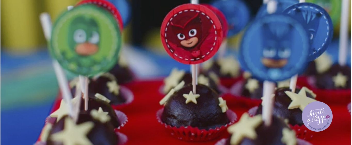 invito compleanno pj mask