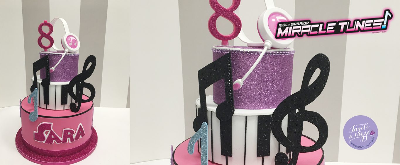 torta finta decorativa miracle tunes