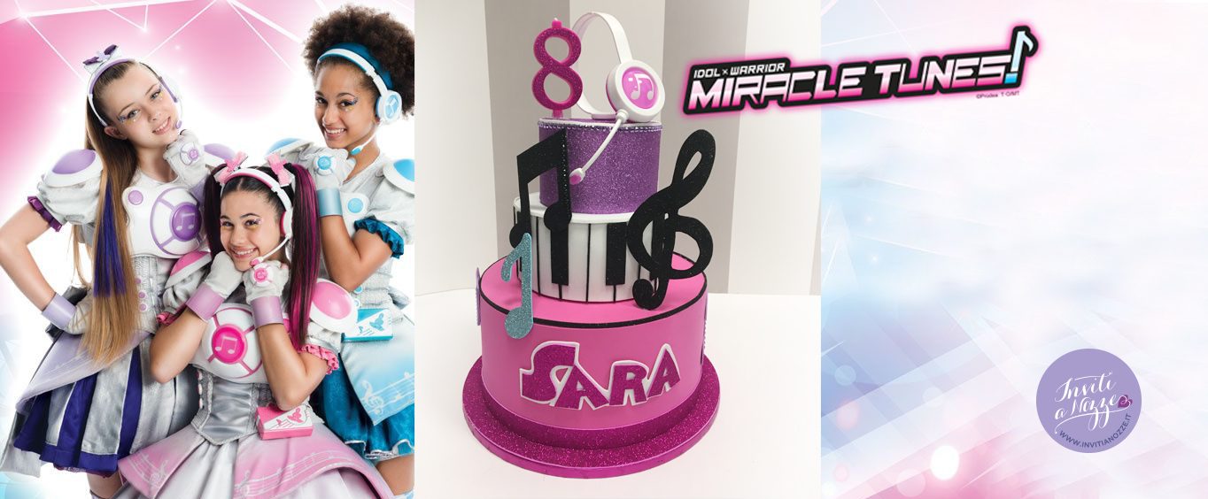 torta finta decorativa miracle tunes