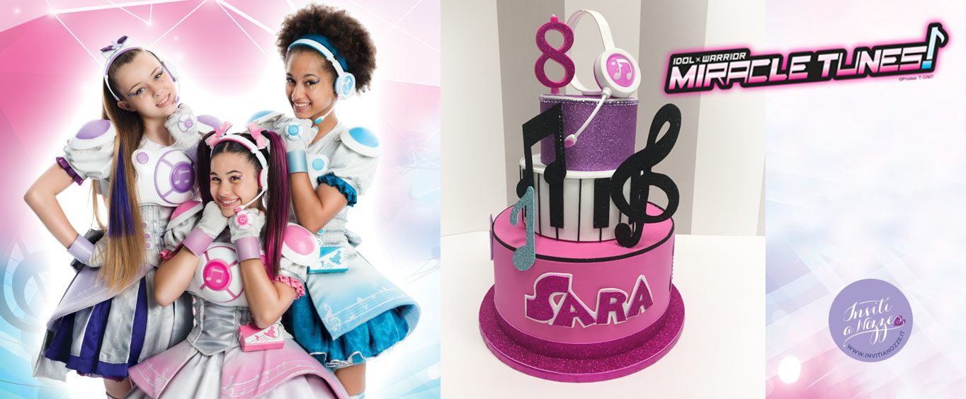 torta finta decorativa miracle tunes